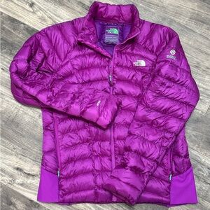 The North Face women’s XL Summit Series puffer coat.